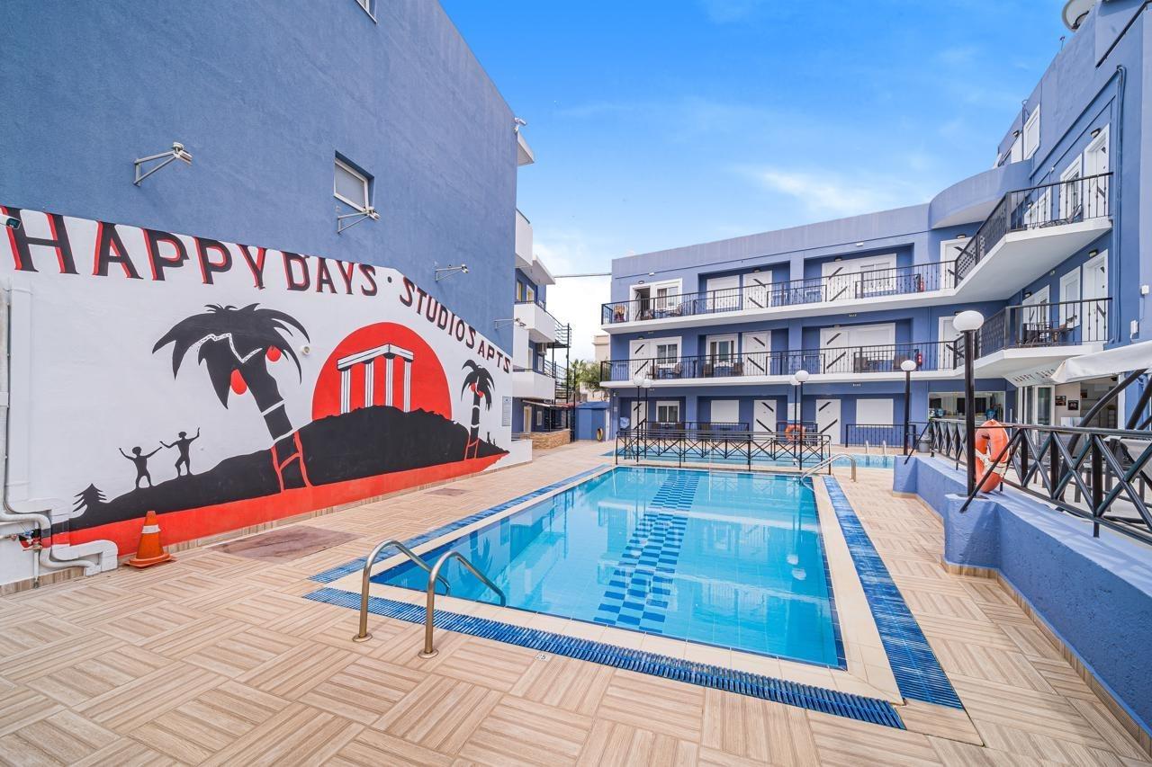 Happy Days Aparthotel Malia  Luaran gambar